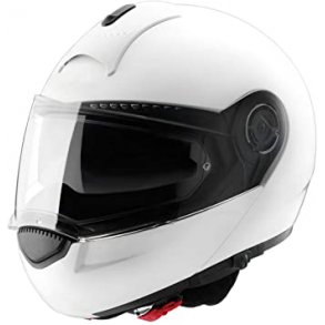 Schuberth styrthjelm C3 i blank hvid