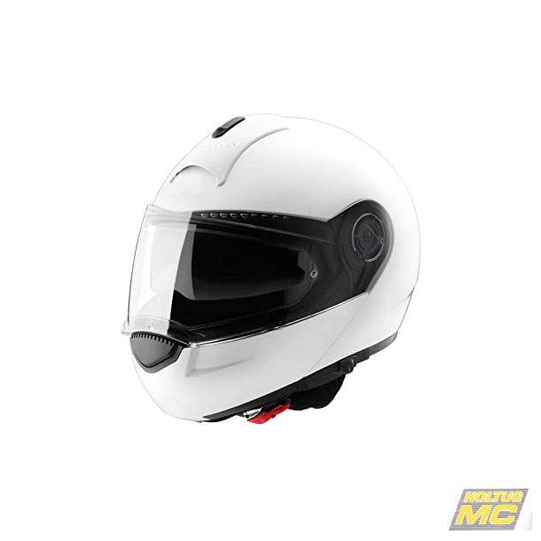 Schuberth styrthjelm C3 i blank hvid