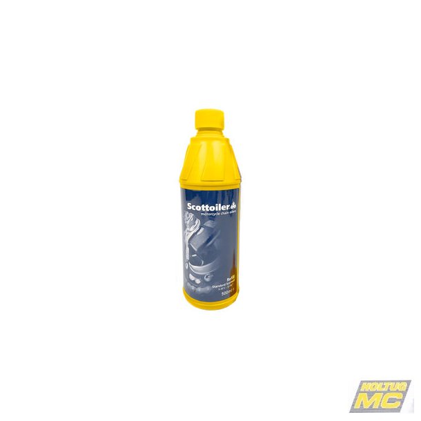 Scottoiler olie (bl) 500 ml til efterfyldning af vSystem, xSystem og eSystem