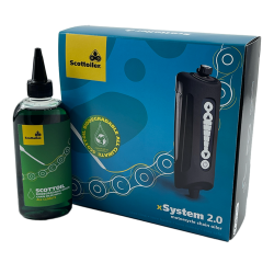 Scottoiler xSystem 2.0 elektrisk styret automatisk k�desm�ring m/bionedbrydelig gr�n olie