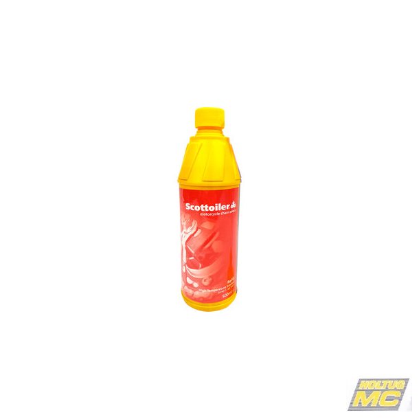 Scottoiler olie (rd) 500 ml til efterfyldning af vSystem, xSystem og eSystem