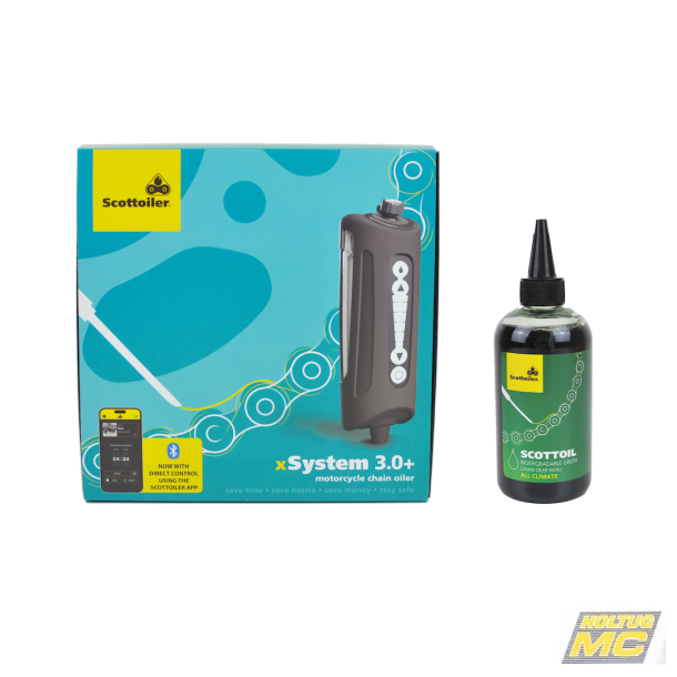 Scottoiler xSystem 3.0+ elektrisk styret automatisk kdesmring m/bionedbrydelig grn olie
