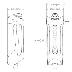 Scottoiler xSystem 2.0 elektrisk styret automatisk kdesmring m/bionedbrydelig grn olie