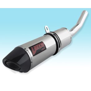 Venom Honda CBF600 08-> slip-on system med oval 