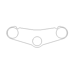 Fibre-Lyte Honda CBR900RR 92-95 forgaffelbro dksel i carbon