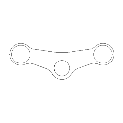 Fibre-Lyte Honda CBR900RR 96-97 forgaffelbro dksel i carbon