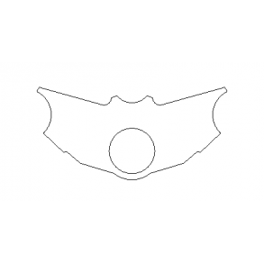 Fibre-Lyte Kawasaki ZXR750 91-92 forgaffelbro dksel i carbon