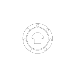 Fibre-Lyte Honda VFR750F 90-97 tankdksel kappe i carbon