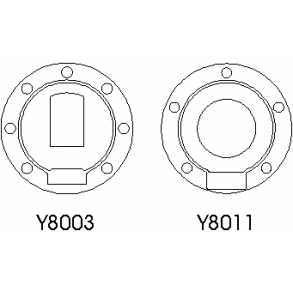 Fibre-Lyte Yamaha YZF1000R 96-> tankdksel kappe i carbon