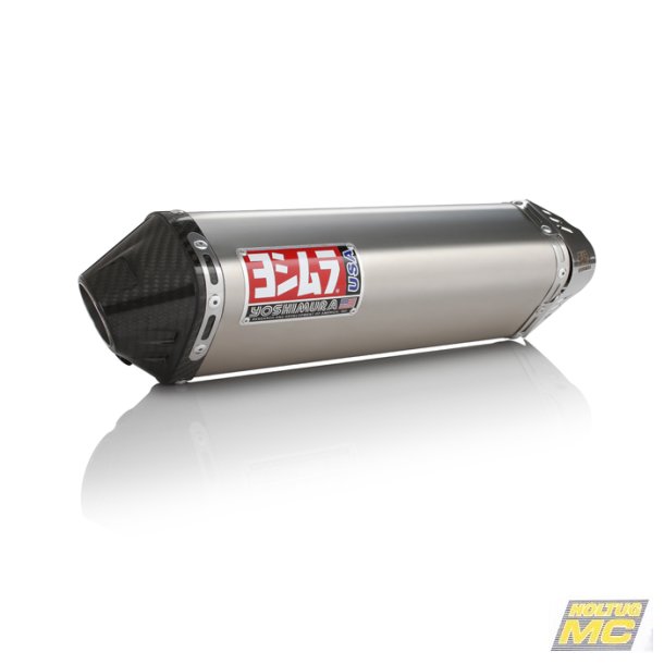 Yoshimura Kawasaki ZZR1400 06-07, slip-on med Tri-Ovale lyddmpere i titanium