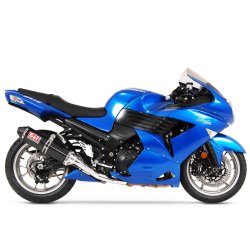 Yoshimura Kawasaki ZZR1400 06-07, slip-on med Tri-Ovale lyddmpere i titanium