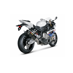 Akrapovic BMW S1000RR 10-14 Racing Line 4/2/1 hexagonal lydd�mper i carbon forr�r i rustfri