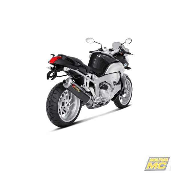 Akrapovic BMW K1200 R 05-08 Slip-On Line oval lyddmper i carbon (EC godkendt)