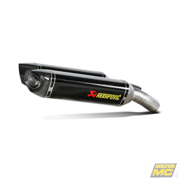 Akrapovic Ducati 1098R 08-09 Slip-On Line hexagonale lyddmpere i carbon