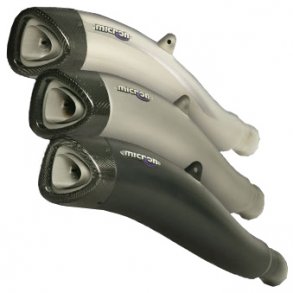 Micron Suzuki GSX-R750 08-10, slip-on med 